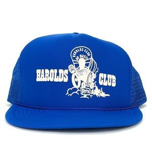 Vintage Blue Harold's Club Hat
